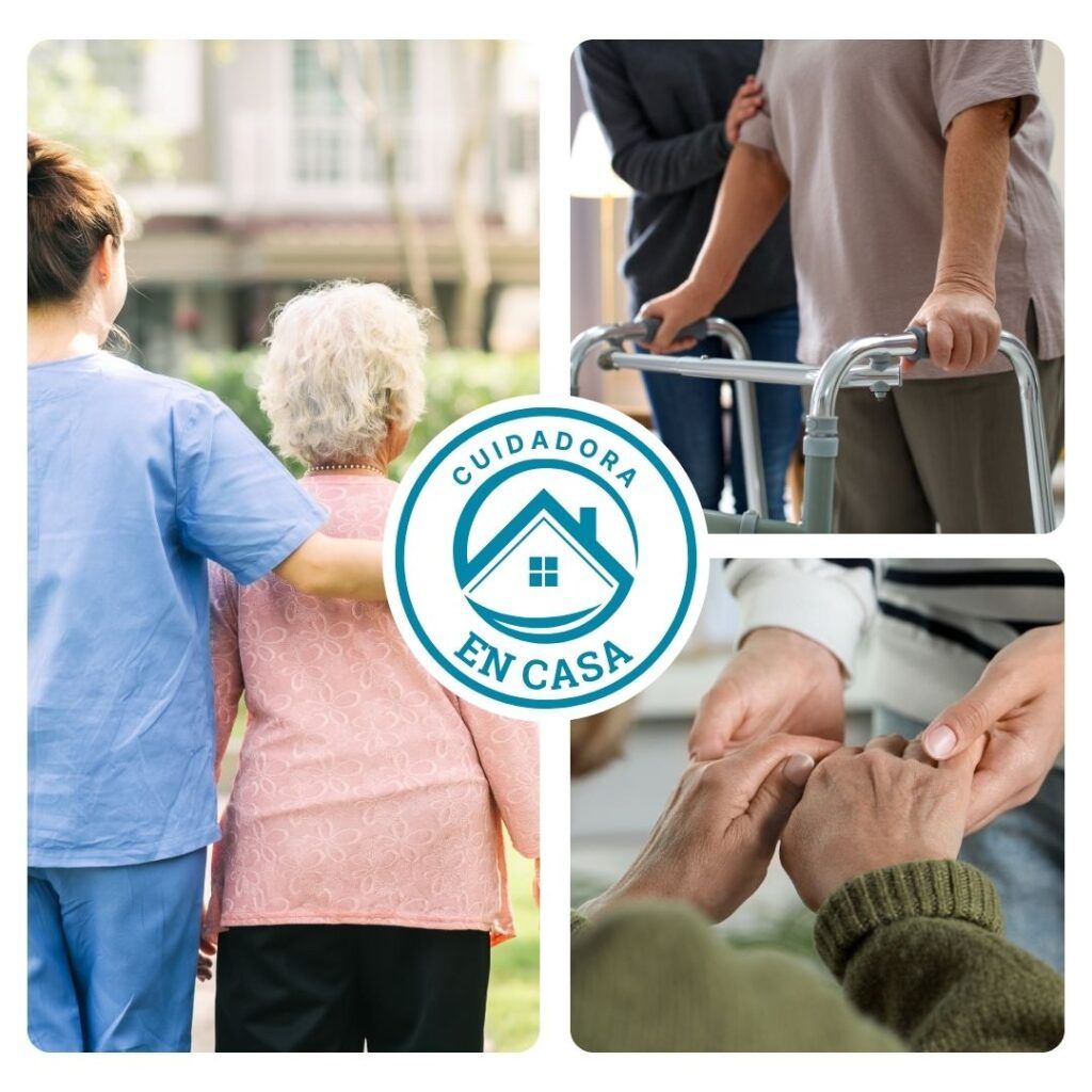 cuidadora en casa para personas mayores